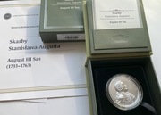 50 zł, Skarby Stanisława Augusta -August III Sas  2023