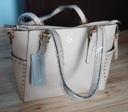 TOREBKA LULU CASTAGNETTE BEŻOWA DŻETY 