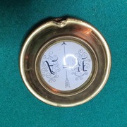 Soczewka porcelana RA do wahadła zegara wiszącego