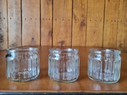 szklane świeczniki na tealighty * IKEA * 3 szt