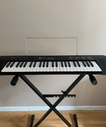 Keyboard CASIO CTK-240 z statywem Athletic KB-6 i pokrowcem