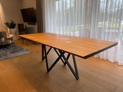 Stół loftowy dębowy 190 x 220 cm Poznań