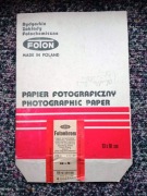 Foton, PUSTA koperta, papier fotograficzny, fotografia analogowa, PRL