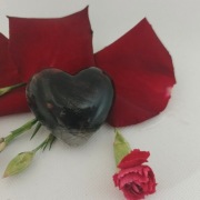 Pamiątka po zwierzaku z sierścią w kształcie serca