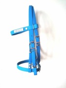 Ogłowie biothane z wodzami 