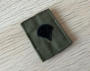 Naszywka - US Army - Specialist 4 E-4 (OD Subdued) SPC - (Hook & Loop)