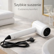 Nowa suszarka do włosów 3 stopnie mocy zimny nawiew