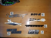 EMBLEMATY LOGO SCHWALBE WARTBURG TRABANT-FIAT GOLF