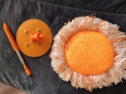 Miękka mopujàca mopa obrotowa.