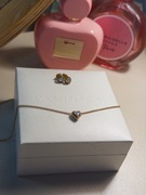 Pandora zestaw. Pandora – kolczyki + naszyjnik (zawieszka)