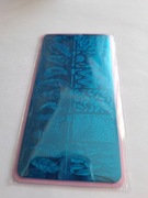 BLASZKA płytka do stemplowania wzór pawie pióra