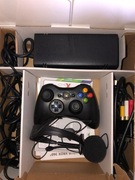 XBOX 360 SLIM 250 GB + KINEKT + 1 PAD + 4 GRY 