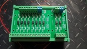 Izolator transoptorowy 10 kanałowy 5v ->12v TH35