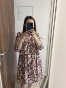 Sukienka kolorowa, krótka sukienka oversize, sukienka na lato