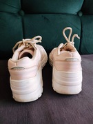 Różowe adidasy platforma Deichmann rozmiar 33 modne sneakersy dziewczęce