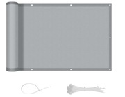 Parawan balkonowy LOVE STORY 100x600 cm antracyt prywatność