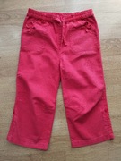 CZERWONE LUŹNE SPODNIE ROZMIAR 104 110