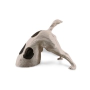 Figura Dekoracja Pies z Głową w Ziemi