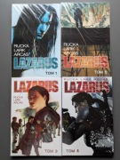 Komiksy Lazarus tomy 1-4 Egmont