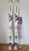 Narty Dynastar acive 8 153cm + kije 115 cm blizzard