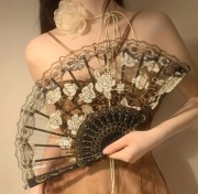 Orientalny wachlarz Składany