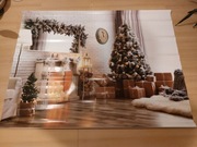 Duży świąteczny plakat z choinką 160x120 