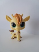 Littlest Pet Shop LPS żyrafa z gazetki
