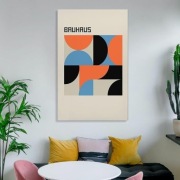 Plakat Obraz bez ramy BAUHAUS 60x40
