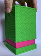 Deck Box 120+ Dragon Skin (PLA 0.20mm) zielono-różowy 