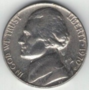 43 USA 5 centów 1970 S