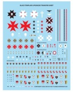 Space Marines Black Templars Transfers