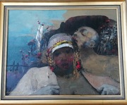 Janusz Lewandowski - obraz olej na płotnie