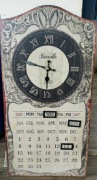 Zegar kalendarz  Francique Vintage Rocaille