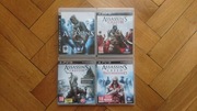 4 gry ASSASSIN'S CREED - 1, 2, 3 + Brotherhood - komplet