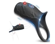 Nakładka wibrator masażer na penisa USB punkt G