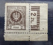 PMW  Orzeł w wieńcu Fi 183 ** narożnik