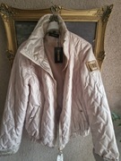 Kurtka damska bomberka przejściówka beżowa perłowa Bibione