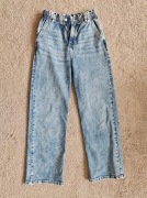 Dżinsy wide leg wysoki stan H&M dla nastolatki 14 lat 164cm