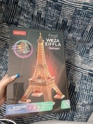 Puzzle 3D Wieża Eiffla podświetlana nowa nie odpakowana