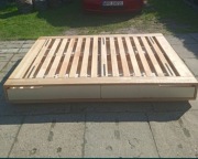 Rama łóżka Mandal IKEA 