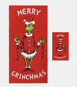 Ręcznik 2pack świąteczny Grinch Dr Seuss 70x140cm