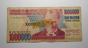 stary banknot 1 Milion Lira Turcja
