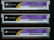 Corsair Platinum DDR3 12GB 6GB (3X2) 1333 CL9 Triple Channel X58