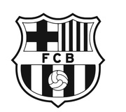 Naklejka FC Barcelona 200mm x 200mm