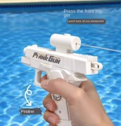 Dwustronny pistolet na wodę odwracalny zabawka letnia do basenu plaży