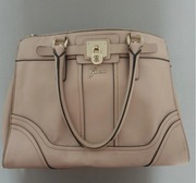 Torebka damska, torba Guess, beżowa, duża