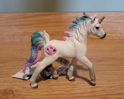 Schleich koń jednorożec morski źrebię figurka model z 2017 r.