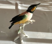 Volkstedt Karl Ens porcelanowa figurka ptaka 