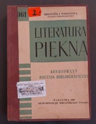 Literatura Piękna 1961 rocznik bibliograficzny - 1961 PRL ANTYKWARIAT 