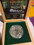 Moneta Wiedźmin Miecz Przeznaczenia 2 oz. Srebro